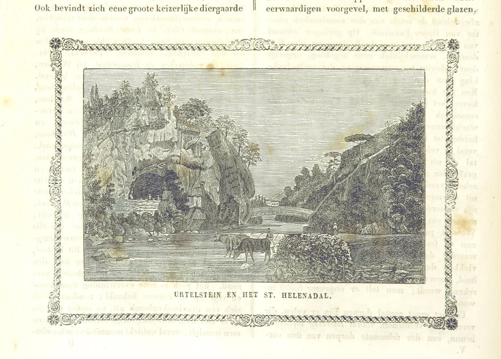An illustration from De Aardbol. Magazijn van hedendaagsche land- en volkenkunde ... Met platen en kaarten. [Deel 4-9 by P. H. W, 1839, leaf 74