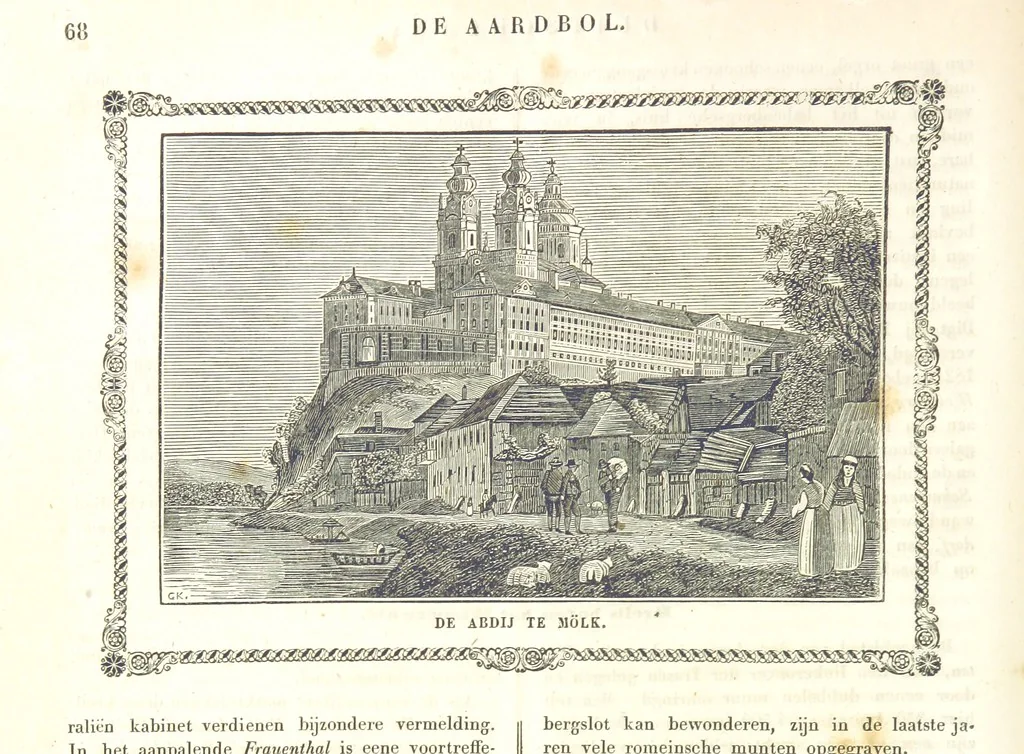 An illustration from De Aardbol. Magazijn van hedendaagsche land- en volkenkunde ... Met platen en kaarten. [Deel 4-9 by P. H. W, 1839, leaf 76