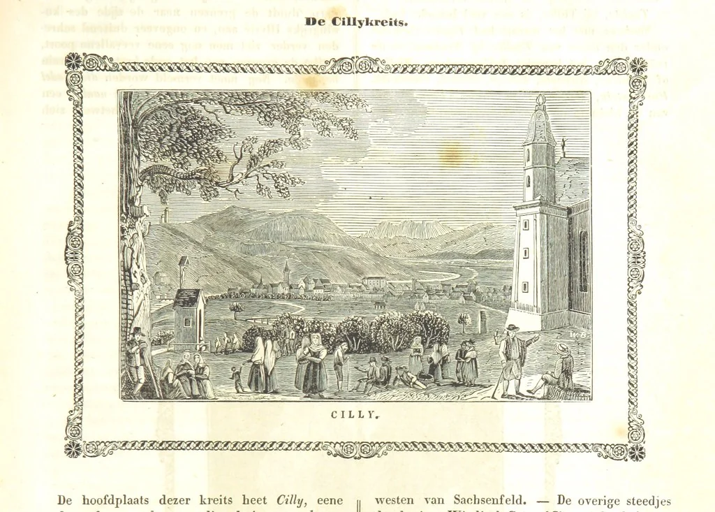 An illustration from De Aardbol. Magazijn van hedendaagsche land- en volkenkunde ... Met platen en kaarten. [Deel 4-9 by P. H. W, 1839, leaf 95