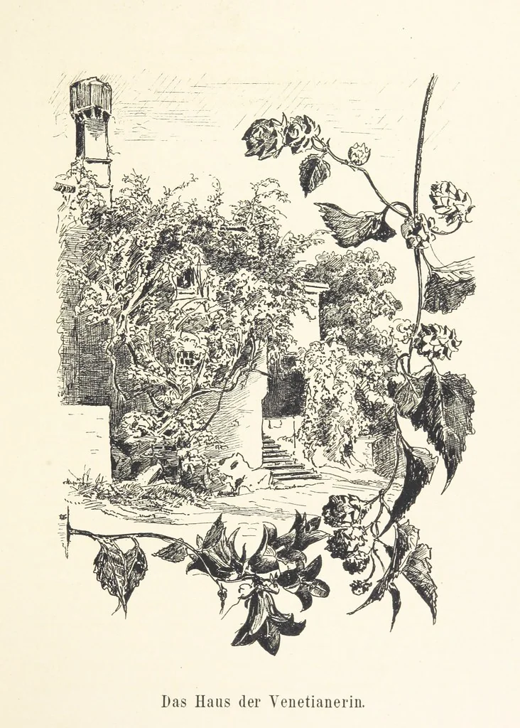 An illustration from Lose Blätter aus Abazia. Mit 32 Illustrationen. [By Louis Salvator, Archduke of Austria, 1886, leaf 125