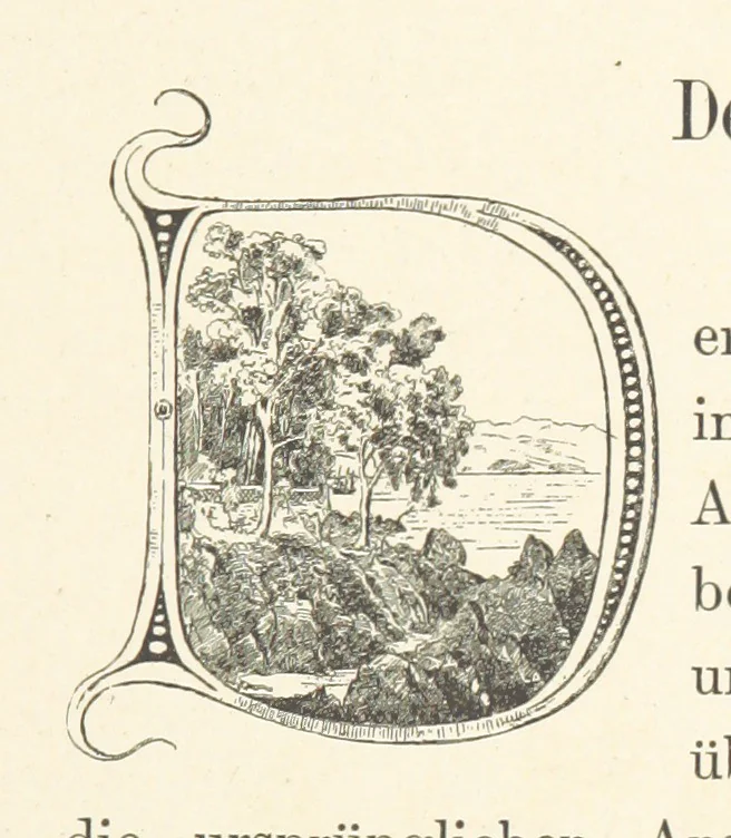 An illustration from Lose Blätter aus Abazia. Mit 32 Illustrationen. [By Louis Salvator, Archduke of Austria, 1886, leaf 13