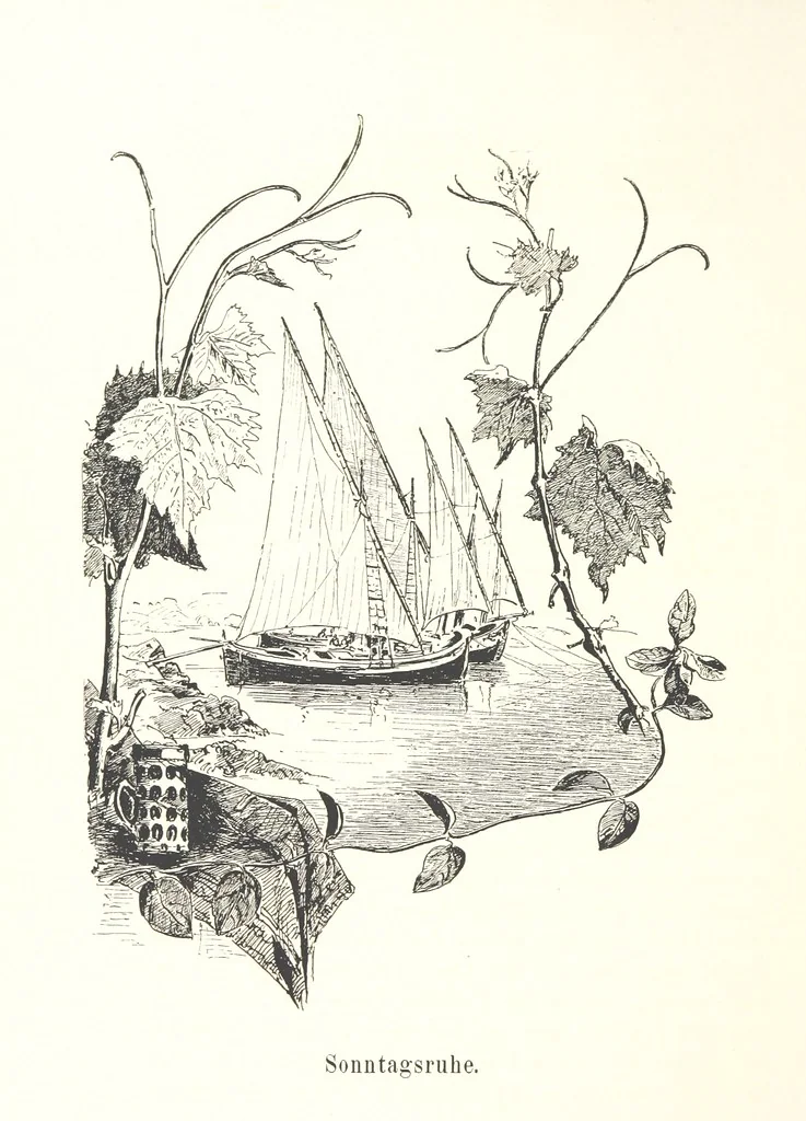An illustration from Lose Blätter aus Abazia. Mit 32 Illustrationen. [By Louis Salvator, Archduke of Austria, 1886, leaf 130