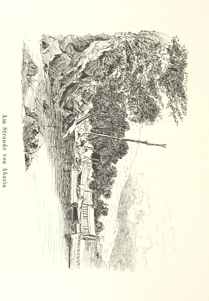 An illustration from Lose Blätter aus Abazia. Mit 32 Illustrationen. [By Louis Salvator, Archduke of Austria, 1886, leaf 20