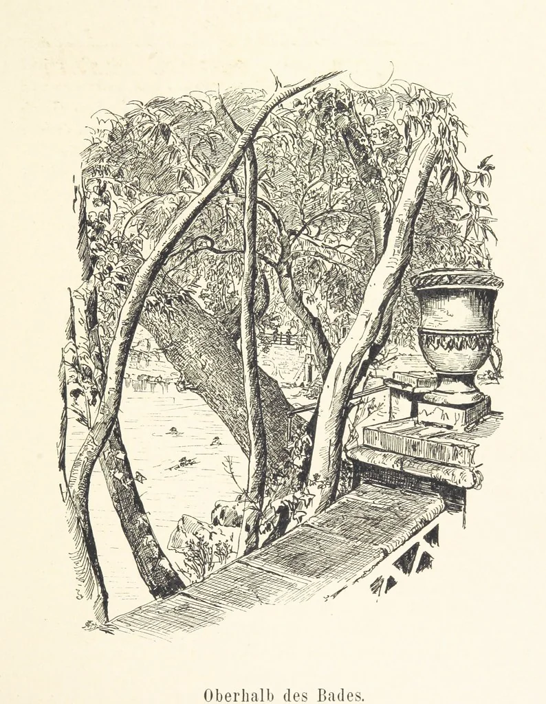 An illustration from Lose Blätter aus Abazia. Mit 32 Illustrationen. [By Louis Salvator, Archduke of Austria, 1886, leaf 35