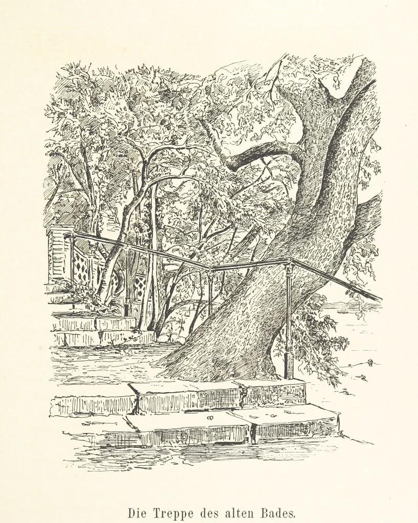 An illustration from Lose Blätter aus Abazia. Mit 32 Illustrationen. [By Louis Salvator, Archduke of Austria, 1886, leaf 43