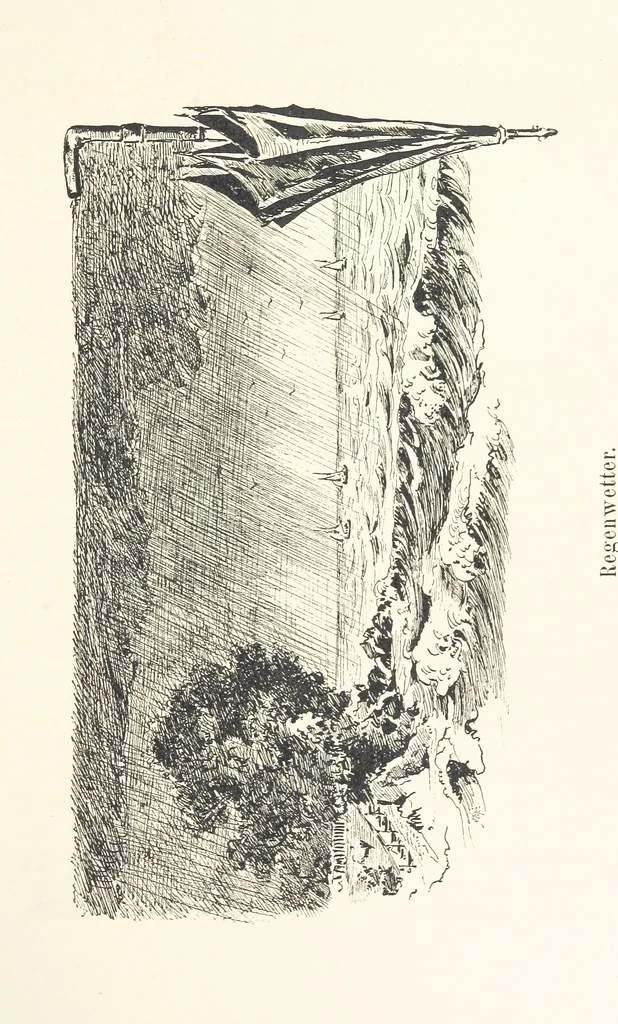 An illustration from Lose Blätter aus Abazia. Mit 32 Illustrationen. [By Louis Salvator, Archduke of Austria, 1886, leaf 71