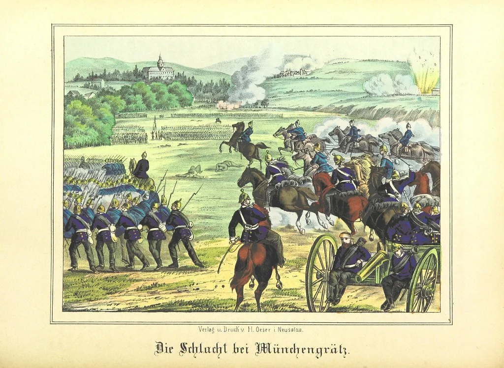 An illustration from Illustrirte Kriegs-Chronik des Jahres 1866, etc, 1868, leaf 136