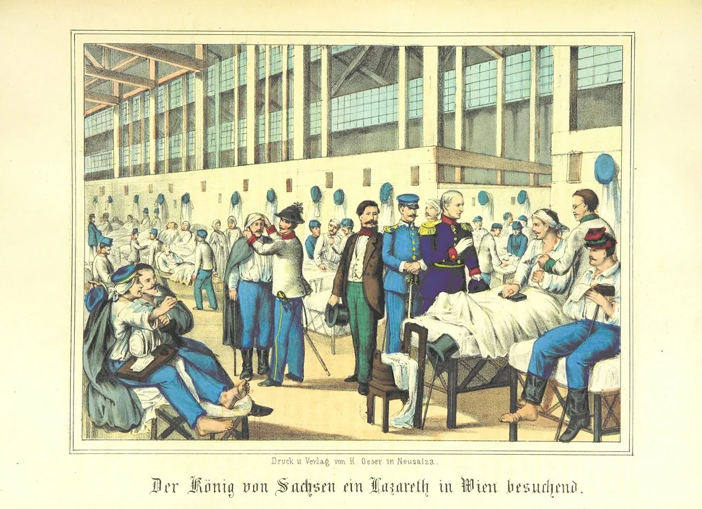 An illustration from Illustrirte Kriegs-Chronik des Jahres 1866, etc, 1868, leaf 155