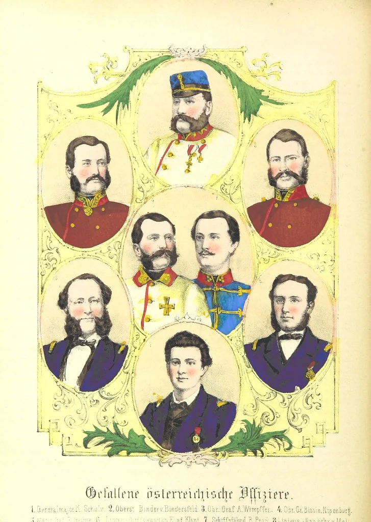 An illustration from Illustrirte Kriegs-Chronik des Jahres 1866, etc, 1868, leaf 170