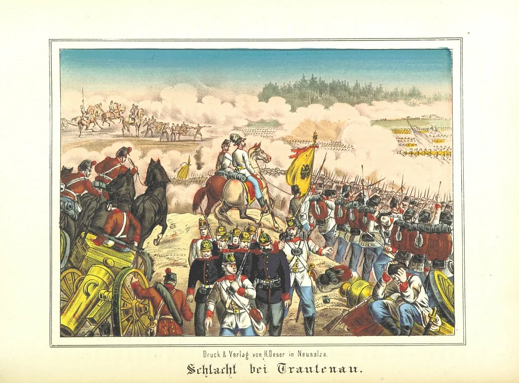 An illustration from Illustrirte Kriegs-Chronik des Jahres 1866, etc, 1868, leaf 186