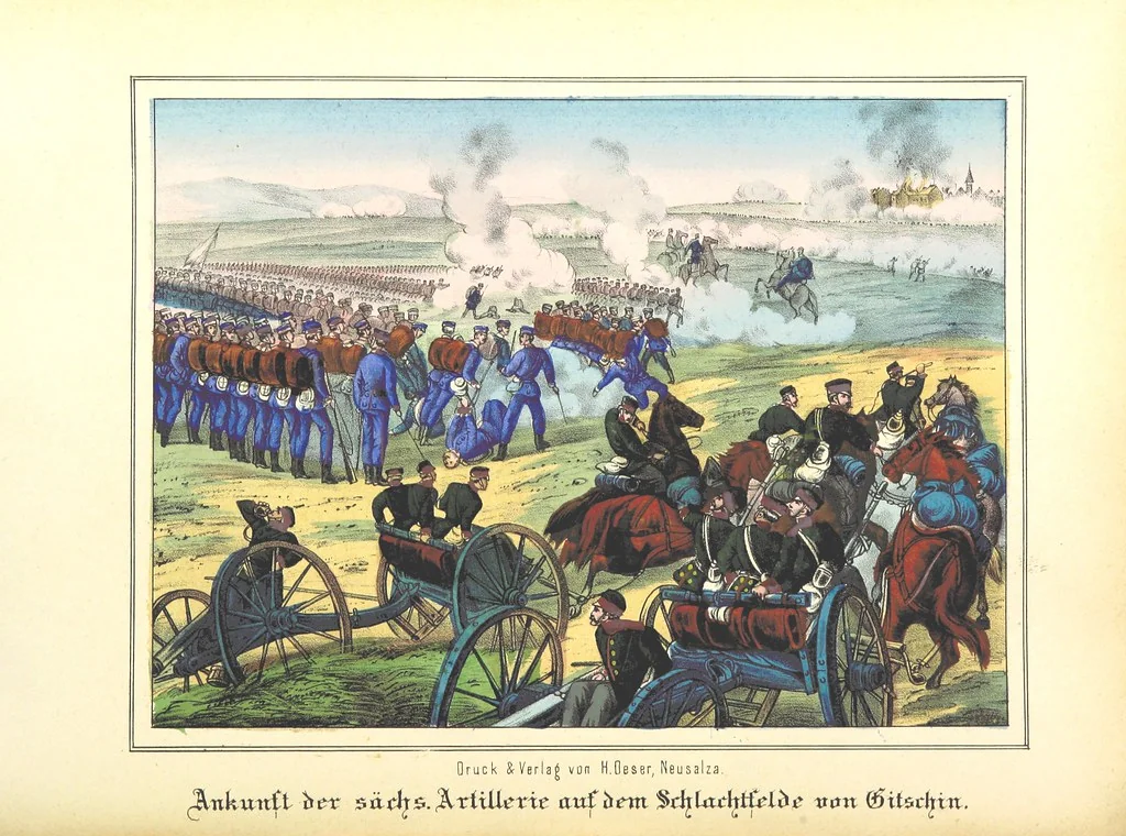 An illustration from Illustrirte Kriegs-Chronik des Jahres 1866, etc, 1868, leaf 200