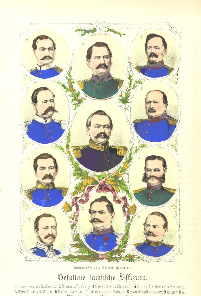 An illustration from Illustrirte Kriegs-Chronik des Jahres 1866, etc, 1868, leaf 216