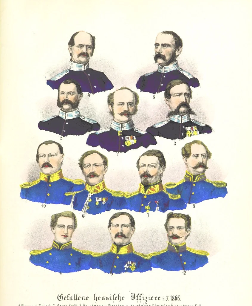 An illustration from Illustrirte Kriegs-Chronik des Jahres 1866, etc, 1868, leaf 253