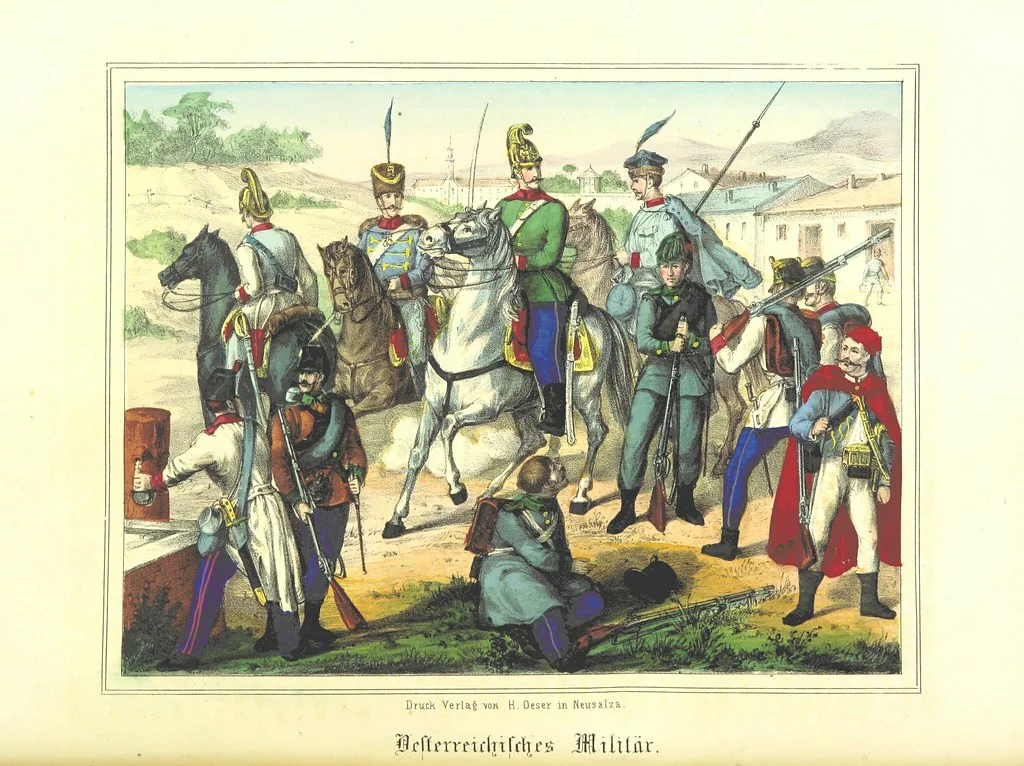 An illustration from Illustrirte Kriegs-Chronik des Jahres 1866, etc, 1868, leaf 30