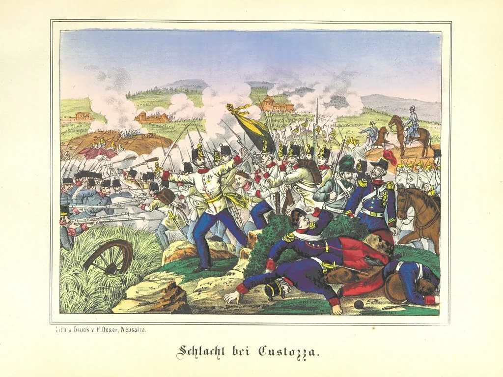 An illustration from Illustrirte Kriegs-Chronik des Jahres 1866, etc, 1868, leaf 43