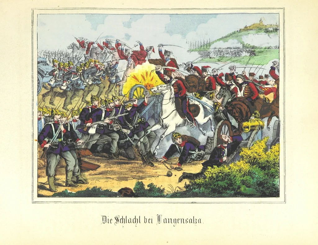 An illustration from Illustrirte Kriegs-Chronik des Jahres 1866, etc, 1868, leaf 55