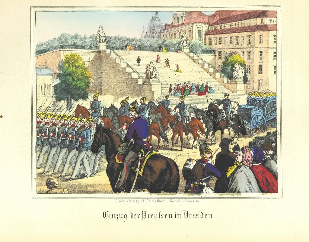 An illustration from Illustrirte Kriegs-Chronik des Jahres 1866, etc, 1868, leaf 59