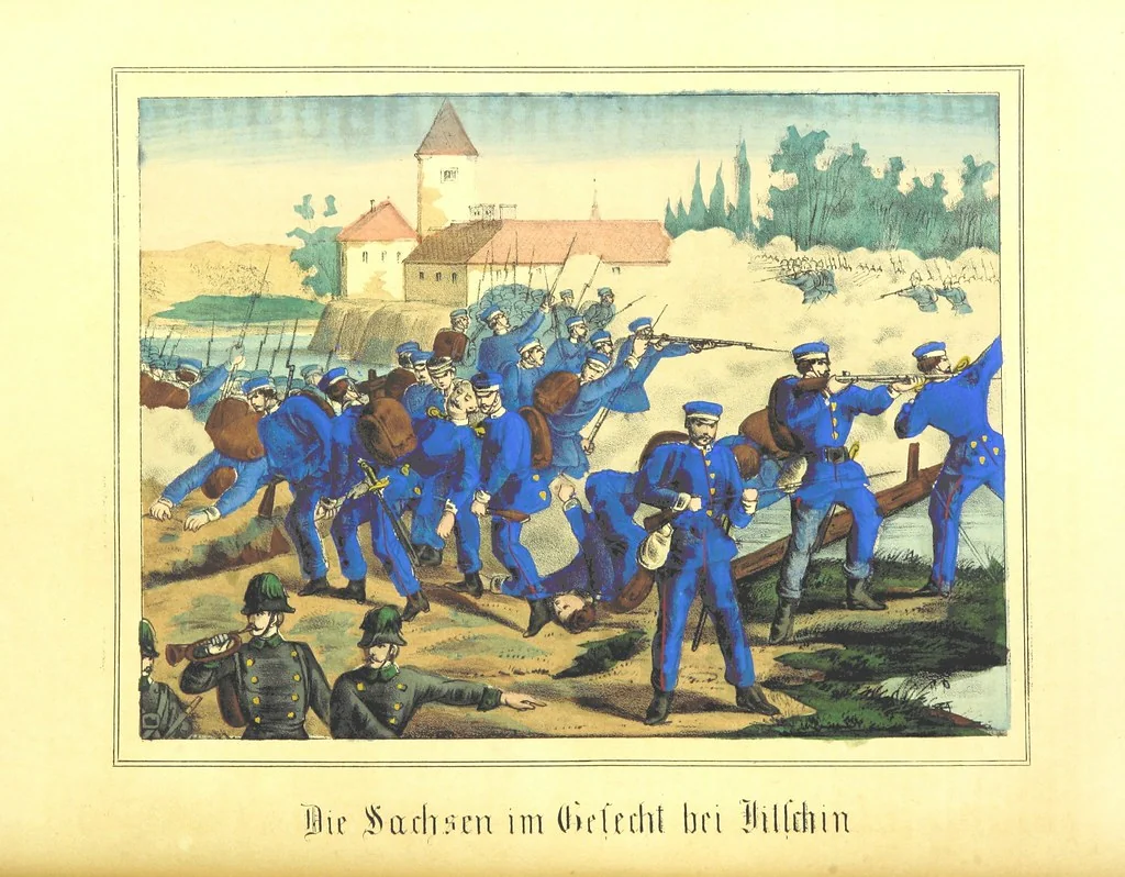 An illustration from Illustrirte Kriegs-Chronik des Jahres 1866, etc, 1868, leaf 68