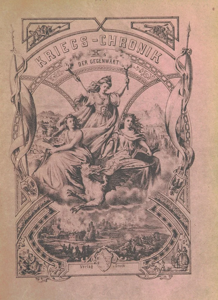 An illustration from Illustrirte Kriegs-Chronik des Jahres 1866, etc, 1868, leaf 7