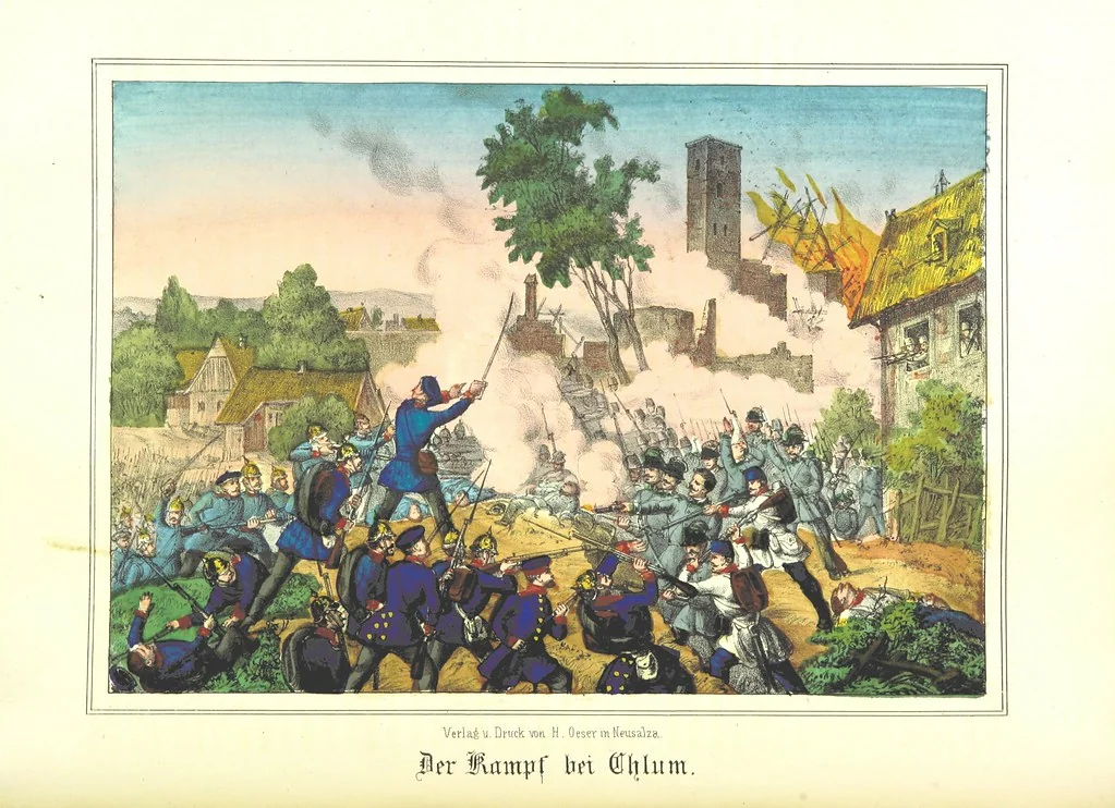 An illustration from Illustrirte Kriegs-Chronik des Jahres 1866, etc, 1868, leaf 78
