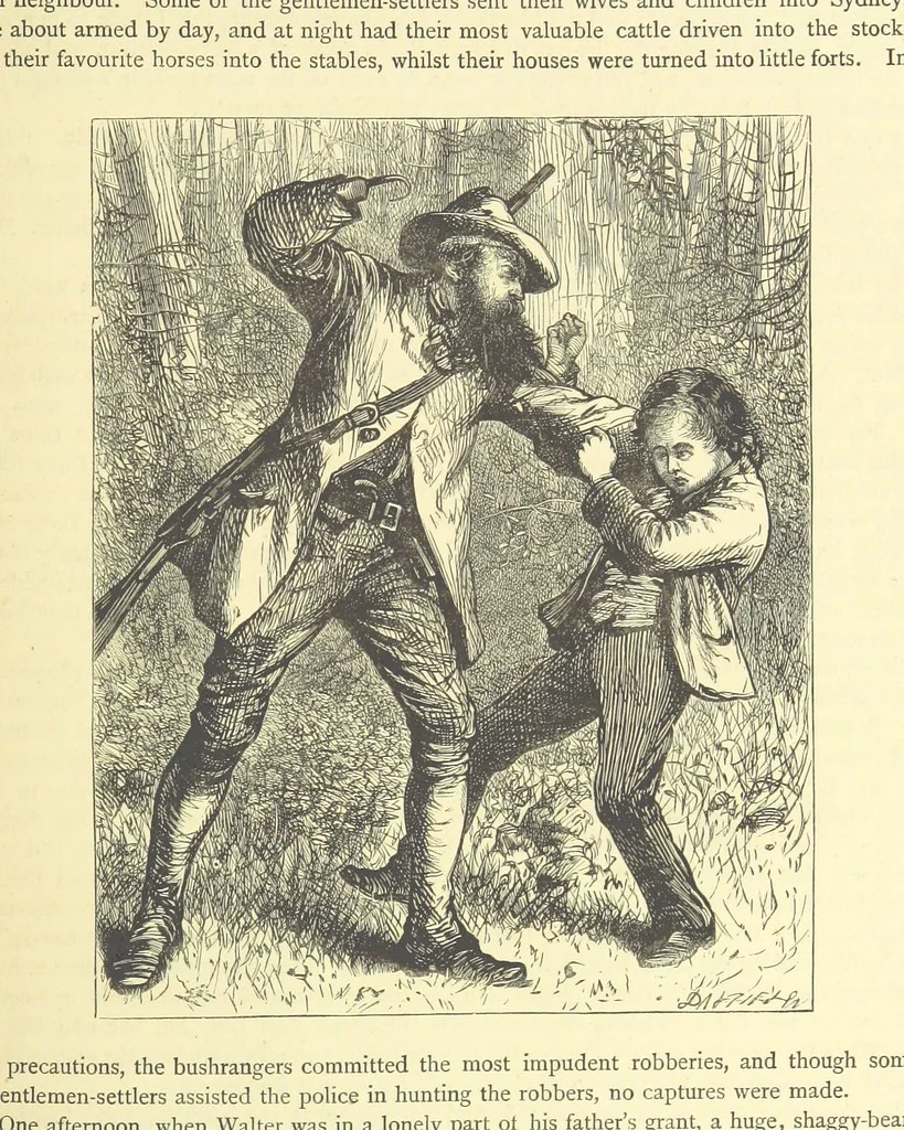 An illustration from Adventures round the World. With ... illustrations, 1880, leaf 157
