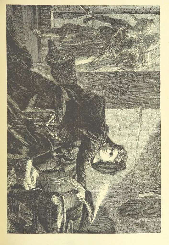 An illustration from Adventures round the World. With ... illustrations, 1880, leaf 169