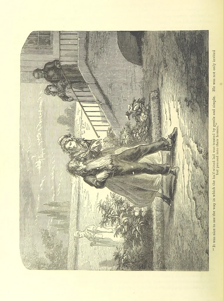 An illustration from Adventures round the World. With ... illustrations, 1880, leaf 194
