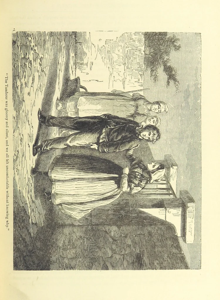 An illustration from Adventures round the World. With ... illustrations, 1880, leaf 195