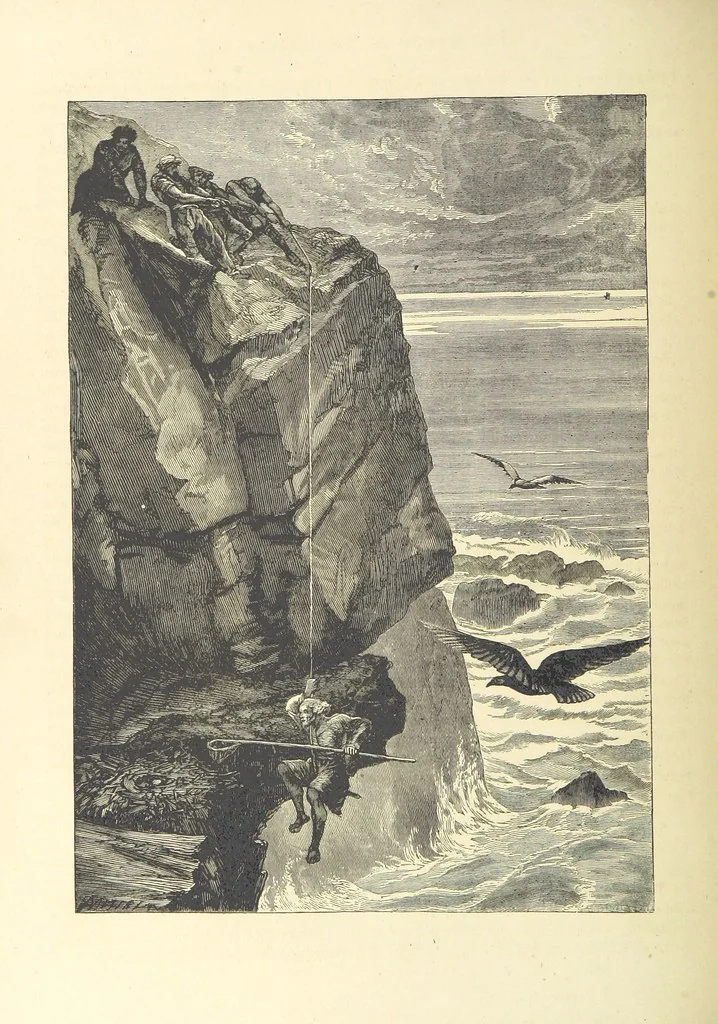 An illustration from Adventures round the World. With ... illustrations, 1880, leaf 250