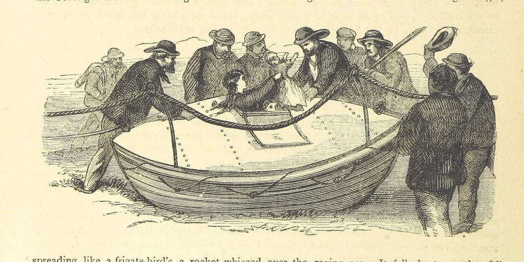An illustration from Adventures round the World. With ... illustrations, 1880, leaf 284