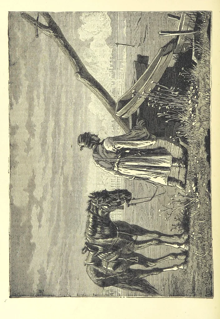 An illustration from Adventures round the World. With ... illustrations, 1880, leaf 32