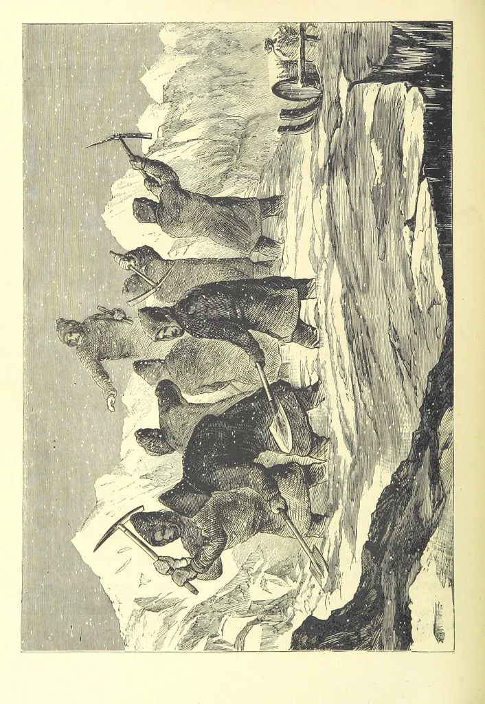 An illustration from Adventures round the World. With ... illustrations, 1880, leaf 72
