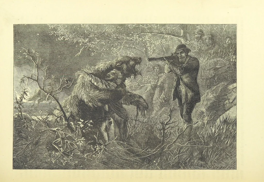 An illustration from Adventures round the World. With ... illustrations, 1880, leaf 85