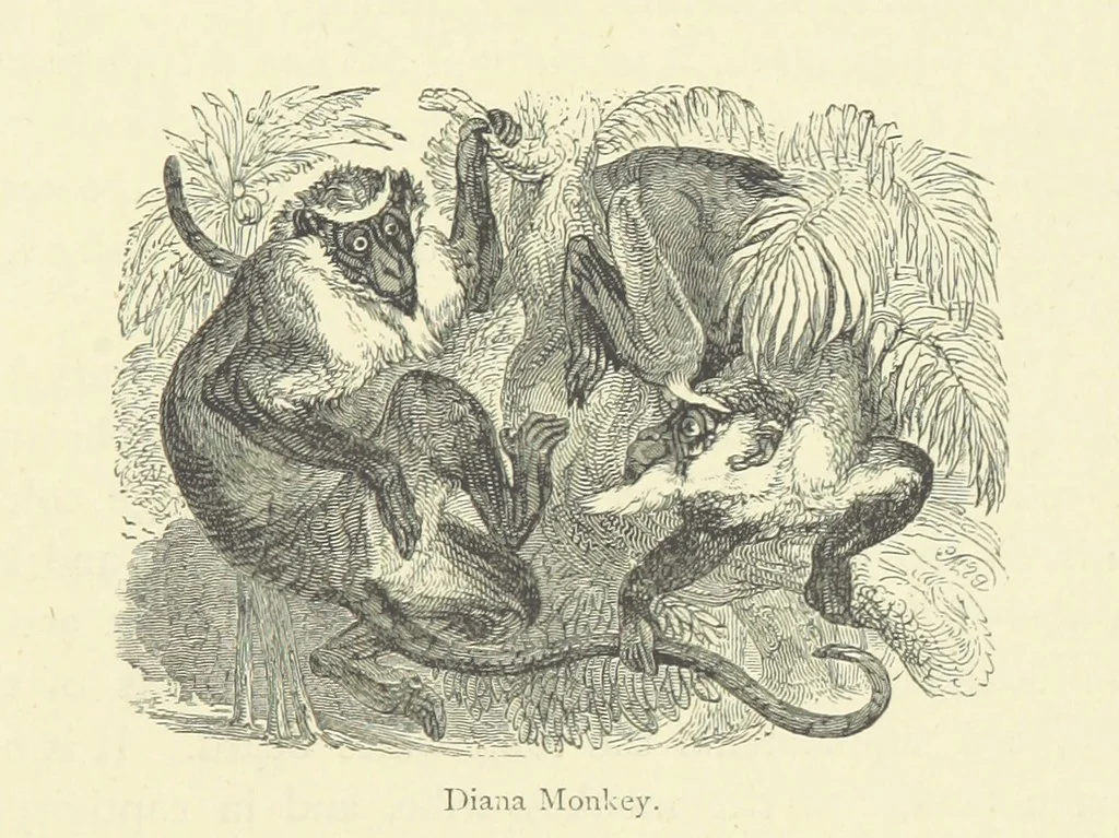 An illustration from The Land of the Lion; or, Adventures among the wild animals of Africa. With ... illustrations, 1876, leaf 243