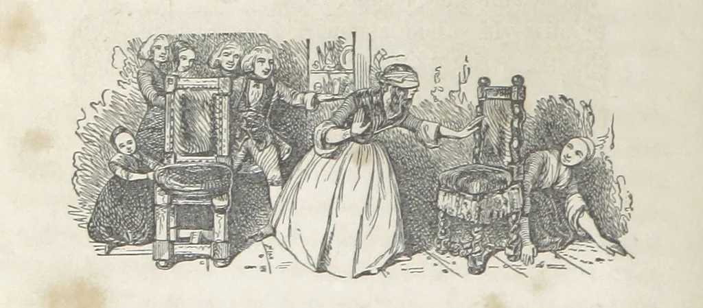 An illustration from The Vicar of Wakefield ... Illustrated with numerous engravings. With an account of the author's life and writings by J. Aikin, 1850, leaf 108