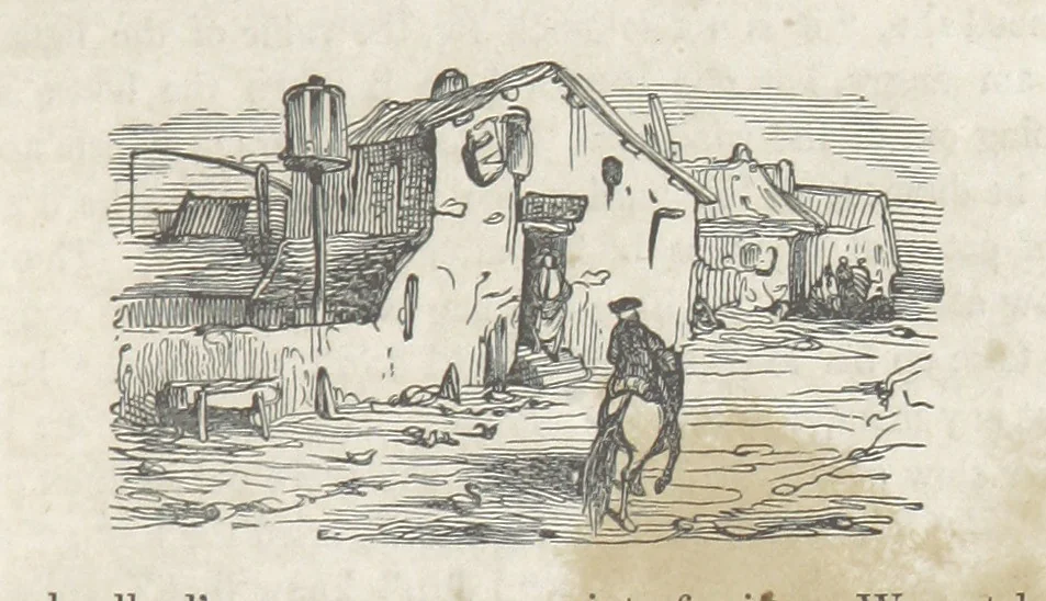 An illustration from The Vicar of Wakefield ... Illustrated with numerous engravings. With an account of the author's life and writings by J. Aikin, 1850, leaf 193