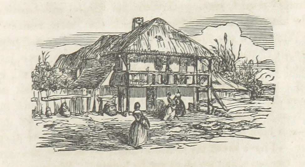 An illustration from The Vicar of Wakefield ... Illustrated with numerous engravings. With an account of the author's life and writings by J. Aikin, 1850, leaf 203