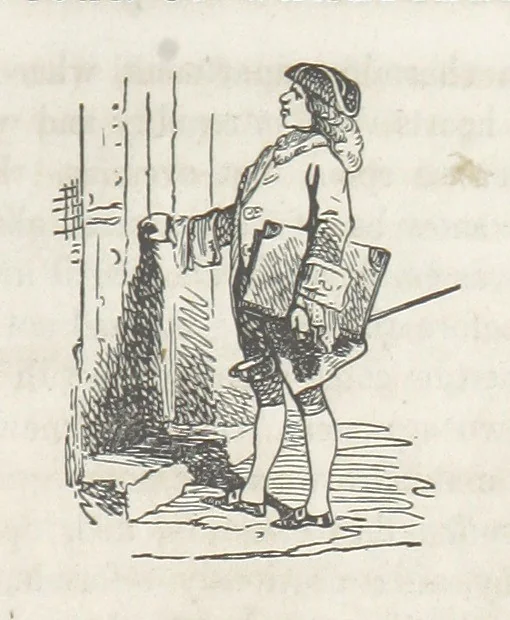 An illustration from The Vicar of Wakefield ... Illustrated with numerous engravings. With an account of the author's life and writings by J. Aikin, 1850, leaf 217