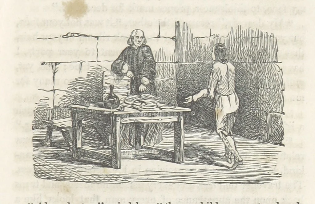 An illustration from The Vicar of Wakefield ... Illustrated with numerous engravings. With an account of the author's life and writings by J. Aikin, 1850, leaf 229