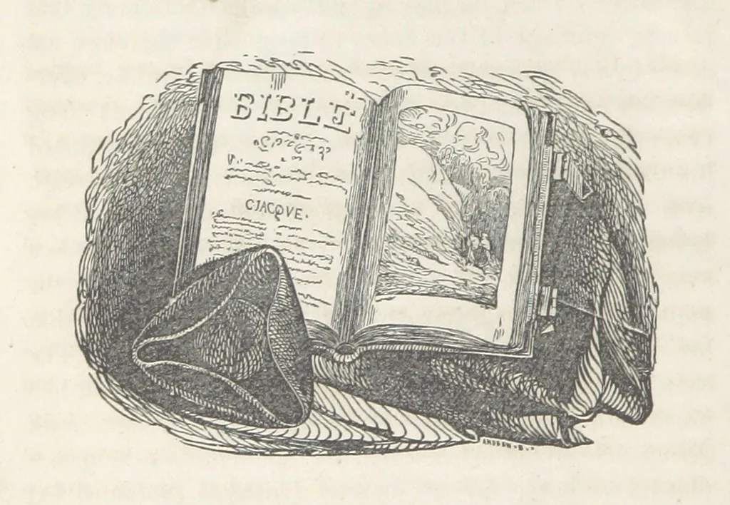 An illustration from The Vicar of Wakefield ... Illustrated with numerous engravings. With an account of the author's life and writings by J. Aikin, 1850, leaf 98