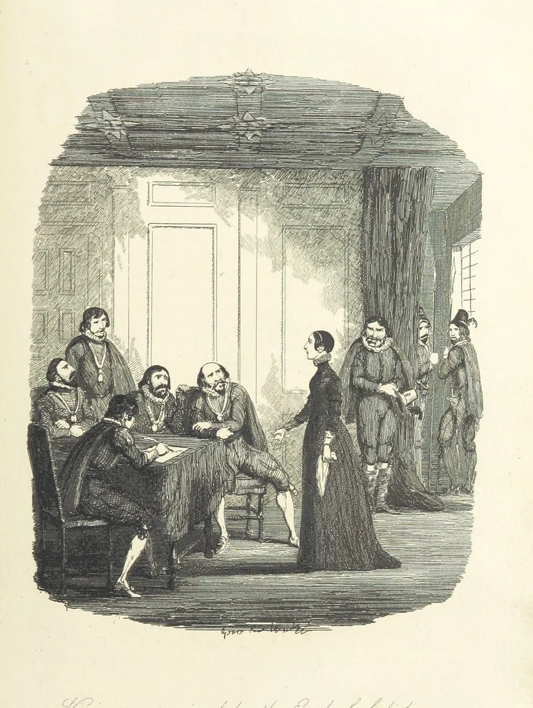 An illustration from Guy Fawkes; or the Gunpowder treason, etc, 1857, leaf 239