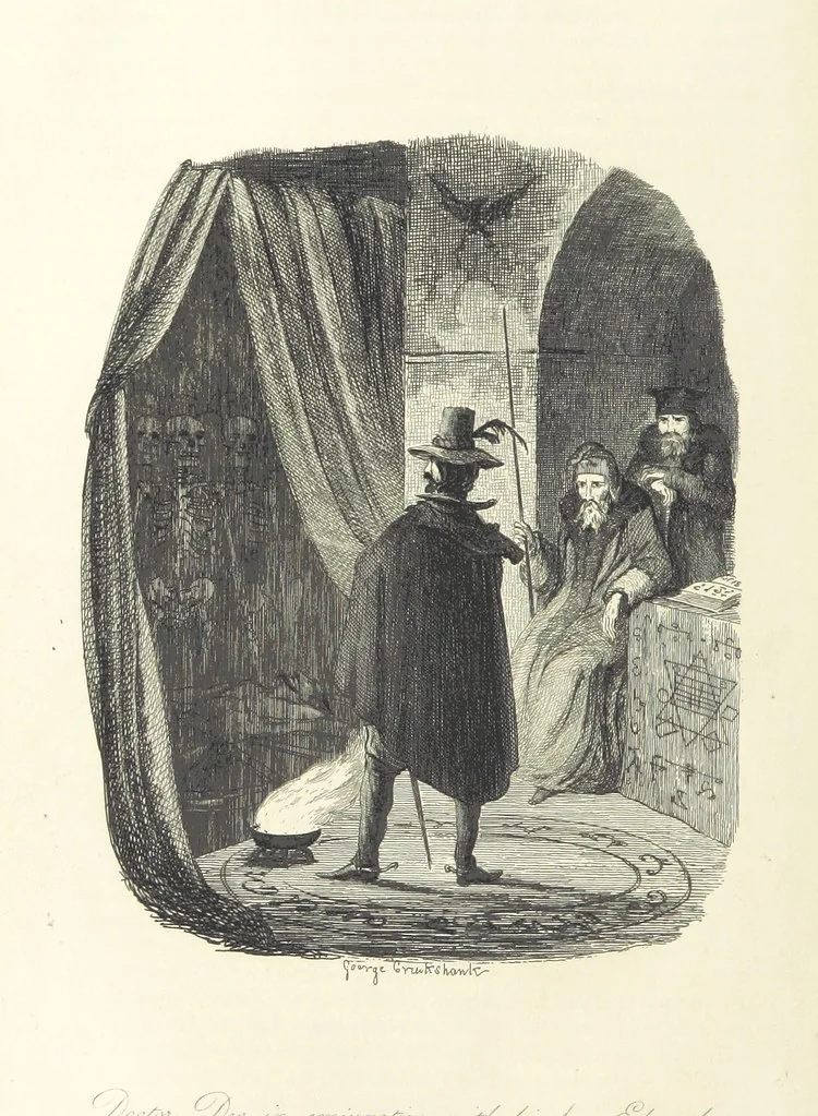 An illustration from Guy Fawkes; or the Gunpowder treason, etc, 1857, leaf 86