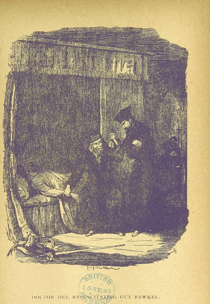 An illustration from Guy Fawkes; or the Gunpowder treason, etc, 1893, leaf 141