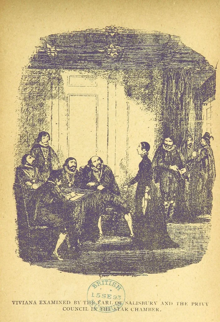 An illustration from Guy Fawkes; or the Gunpowder treason, etc, 1893, leaf 243