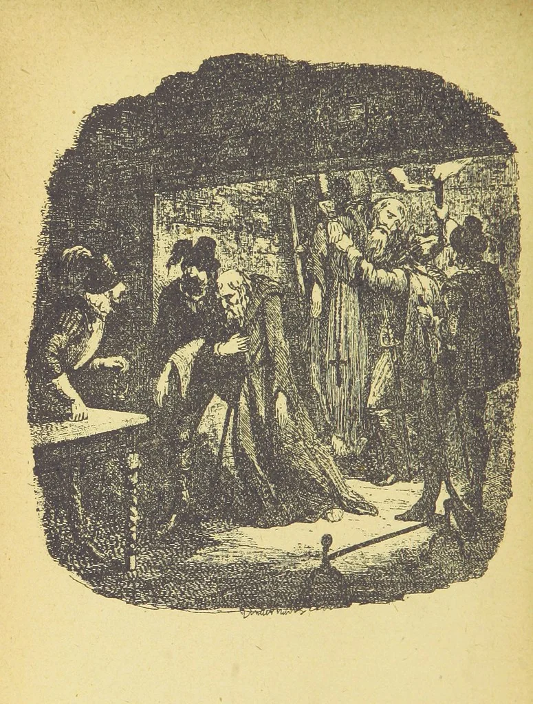 An illustration from Guy Fawkes; or the Gunpowder treason, etc, 1893, leaf 344
