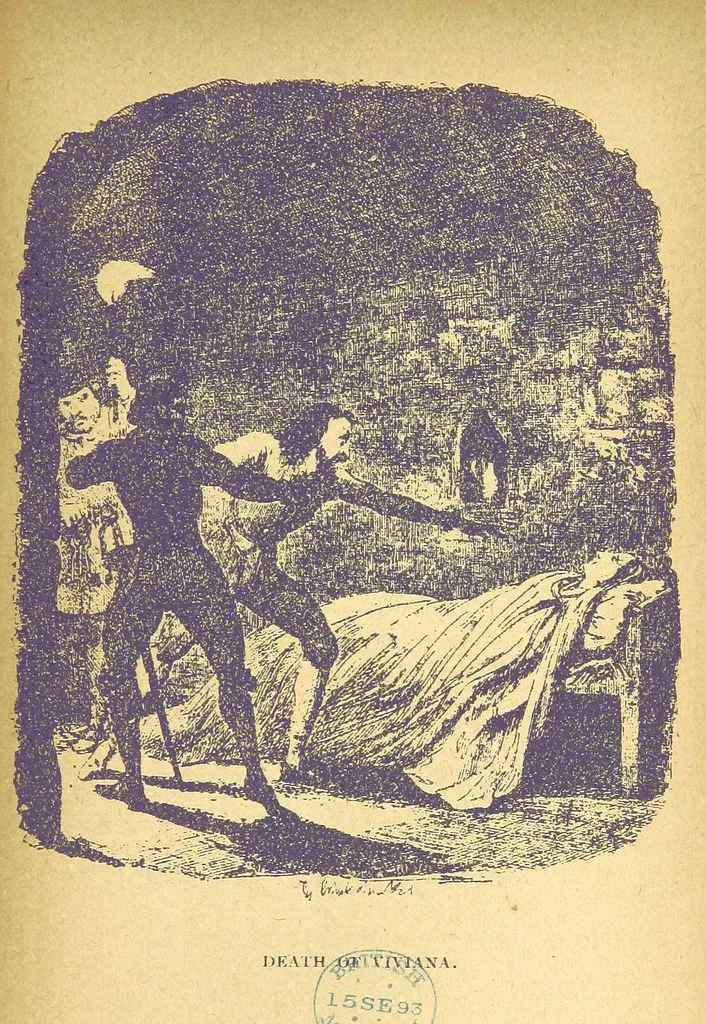 An illustration from Guy Fawkes; or the Gunpowder treason, etc, 1893, leaf 425