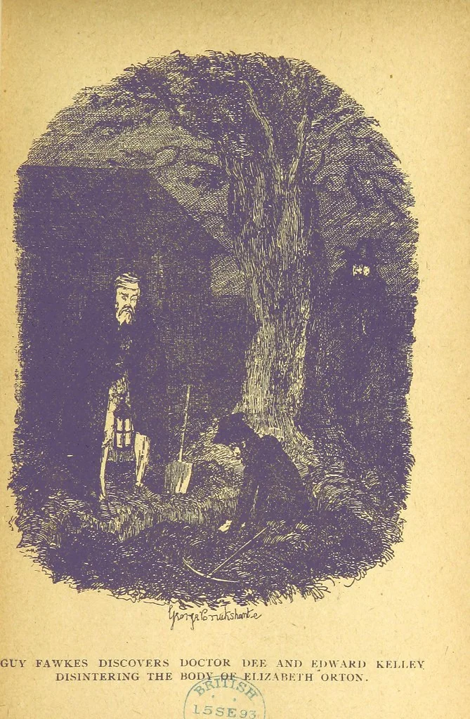 An illustration from Guy Fawkes; or the Gunpowder treason, etc, 1893, leaf 73
