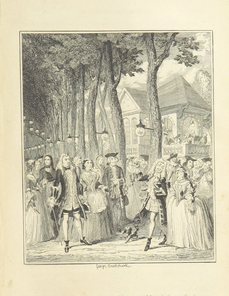 An illustration from The miser's daughter, etc, 1848, leaf 217