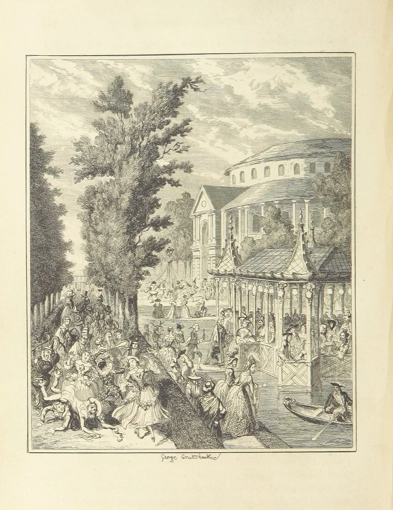 An illustration from The miser's daughter, etc, 1848, leaf 268