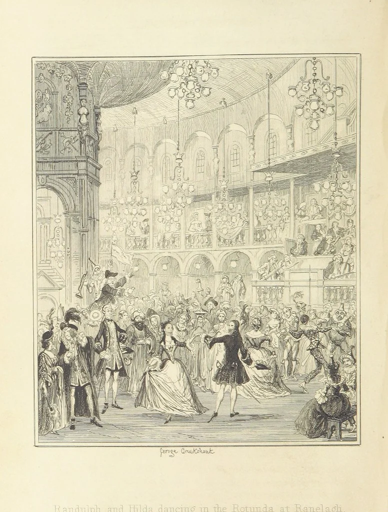 An illustration from The miser's daughter, etc, 1848, leaf 274